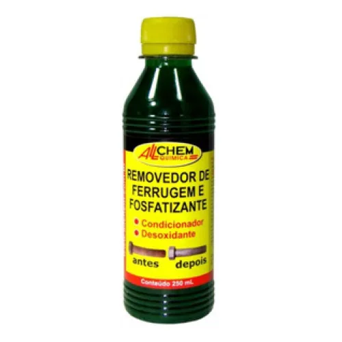 Removedor de Ferrugem e Fosfatizante 250ml  - Allchem