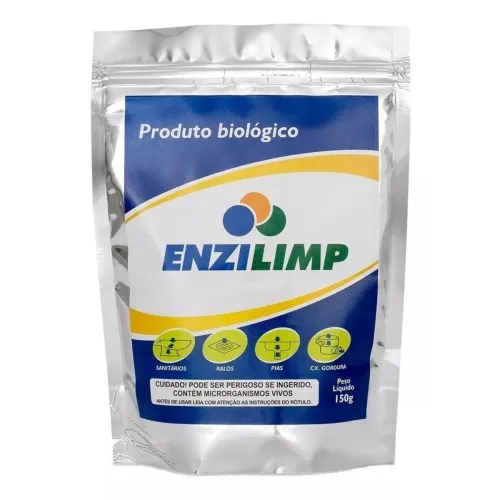 Biorremediador Enzilimp (Limpa Caixas de Gordura, Evita Entupimento, Elimina Mau Cheiro)